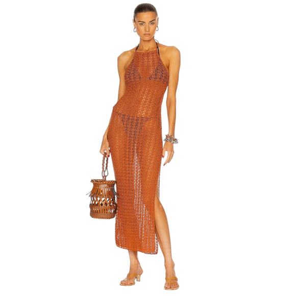 Cult Gaia Demi Knit Dress - Spice - XS - Picture 12 of 15